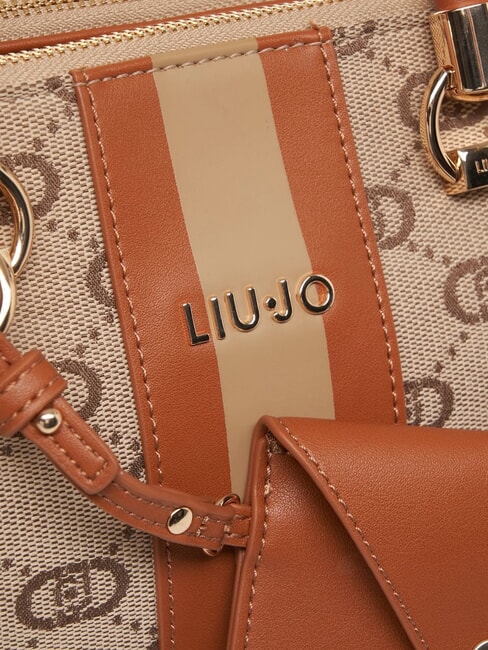 MANHATTAN Kofferraumtasche aus Jacquardgewebe natürlich - Damentaschen