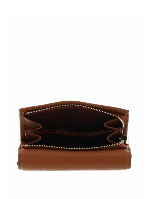 METALLIC SOFT Bifold-Brieftasche aus geh&auml;mmertem Leder CUIR - Brieftaschen Damen