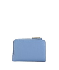 COCCINELLE METALLIC SOFT Kleine Geldb&ouml;rse aus Leder Blau - Brieftaschen Damen - 3