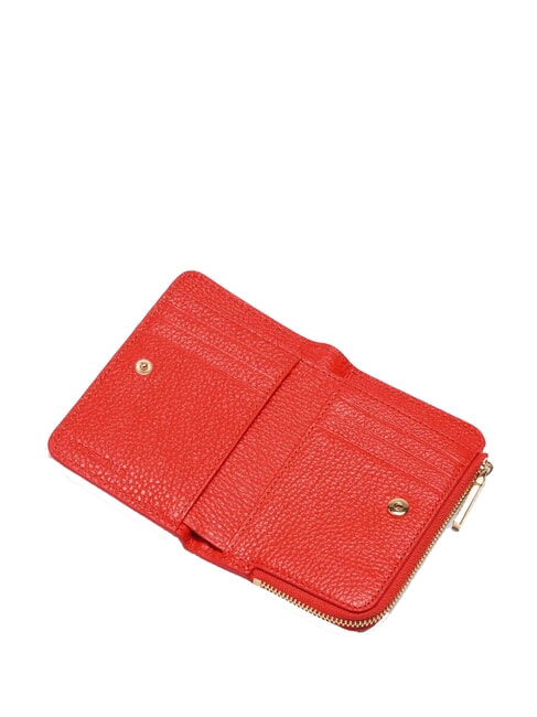 METALLIC SOFT Kleine Geldbörse aus Leder Gazpacho - Brieftaschen Damen