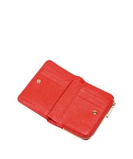 COCCINELLE METALLIC SOFT Kleine Geldbörse aus Leder Gazpacho - Brieftaschen Damen - 2