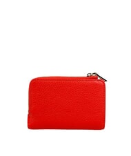 COCCINELLE METALLIC SOFT Kleine Geldbörse aus Leder Gazpacho - Brieftaschen Damen - 3