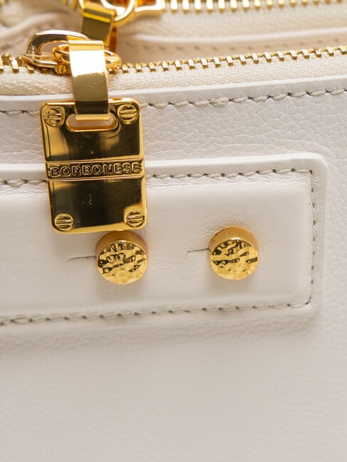 ARMOR Umhängetasche, Leder Weiß - Damentaschen