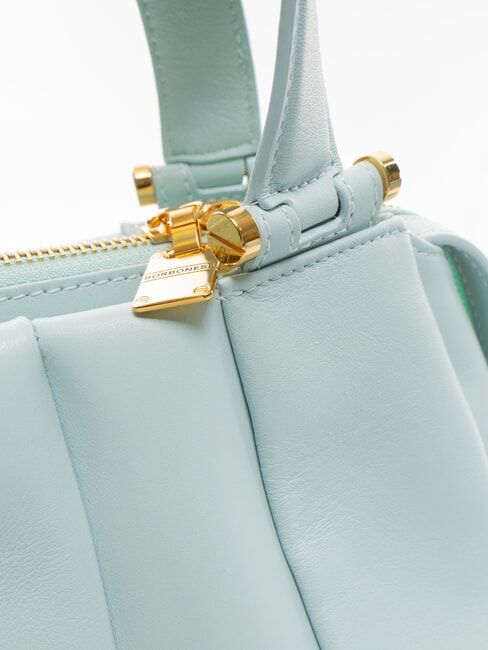 L ECLAIR  Umhängetasche aus Leder Marine - Damentaschen