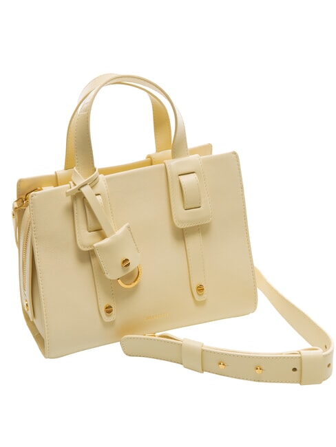 DEJEUNER Small Handtasche, mit Schultergurt, aus Leder Ingwer - Damentaschen