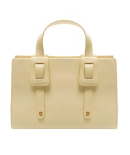 BORBONESE DEJEUNER Small Handtasche, mit Schultergurt, aus Leder Ingwer - Damentaschen - 3