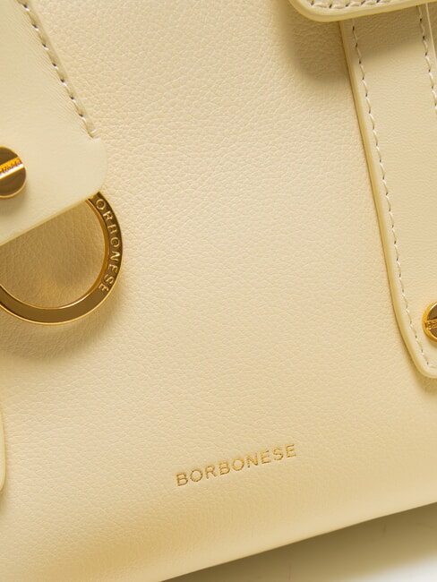 DEJEUNER Small Handtasche, mit Schultergurt, aus Leder Ingwer - Damentaschen