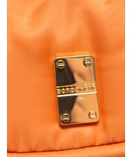 BORBONESE CAHIER Rucksack Mandarine/Natur op - Damentaschen - 3