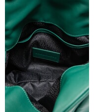 BORBONESE BLOOM  Hobo-Umhängetasche aus Leder Wald - Damentaschen - 5