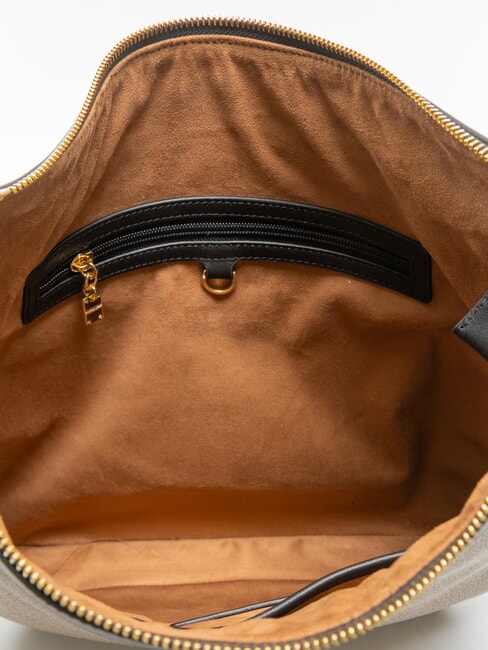 LA VOILE  Umhängetasche natur op / schwarz - Damentaschen