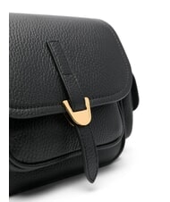 COCCINELLE CAMPUS  Mini-Umhängetasche aus Leder Schwarz - Damentaschen - 3