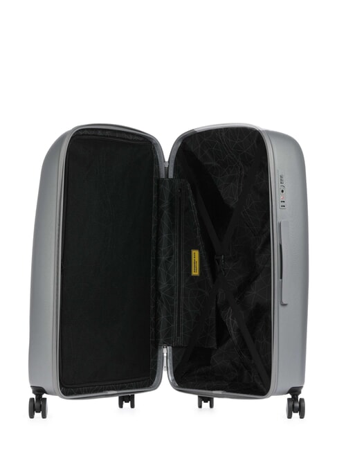 D-DROP 2.0 Großer Trolley SILBER - Harte Trolleys