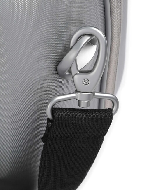 D-DROP 2.0 Hartschalen-Kosmetikkoffer mit Schultergurt SILBER - Beauty-Case