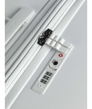 MANDARINA DUCK FLYDUCK Großer erweiterbarer Trolley weiß - Harte Trolleys - 5