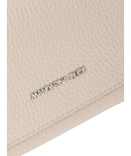 MANDARINA DUCK MELLOW LEATHER Mini-Umhängetasche aus Leder warmes Taupe - Damentaschen - 3