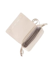 MANDARINA DUCK MELLOW LEATHER Mini-Umhängetasche aus Leder warmes Taupe - Damentaschen - 4