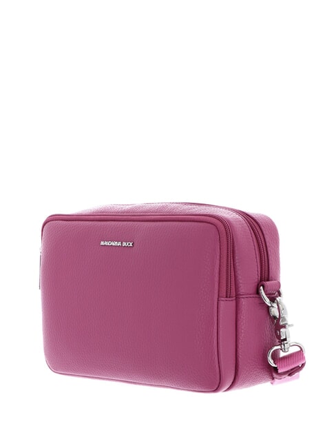 MELLOW LEATHER Kameratasche aus Leder rotviolett - Damentaschen