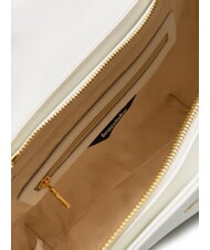 BRACCIALINI HELLEN Aktentasche aus Leder mit Schnalle Weiß - Damentaschen - 5