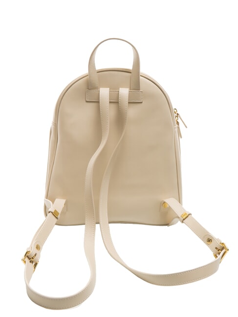 NAOMI Runder Lederrucksack Beige - Damentaschen