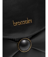 BRACCIALINI NAOMI Umhängetasche aus Leder Schwarz - Damentaschen - 3