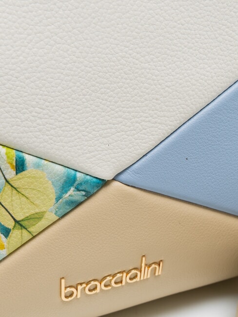 NICOLE Patchwork-Umh&auml;ngetasche aus Leder Multi - Damentaschen