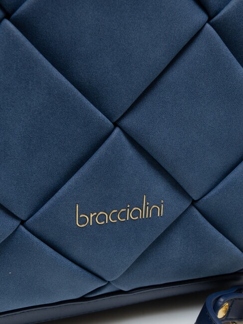 ICONS Tote Handtasche, mit Schultergurt Blau - Damentaschen