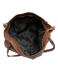 BRACCIALINI NAOMI Umhängetasche aus Leder mit Kette braun - Damentaschen - 5