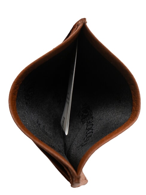 BASIC Kreditkartenetui aus Leder braun - Brieftaschen Damen