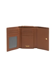 BRACCIALINI BASIC Mittelgroße Brieftasche aus Leder braun - Brieftaschen Damen - 2