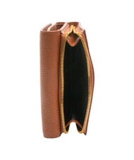 BRACCIALINI BASIC Mittelgroße Brieftasche aus Leder braun - Brieftaschen Damen - 4