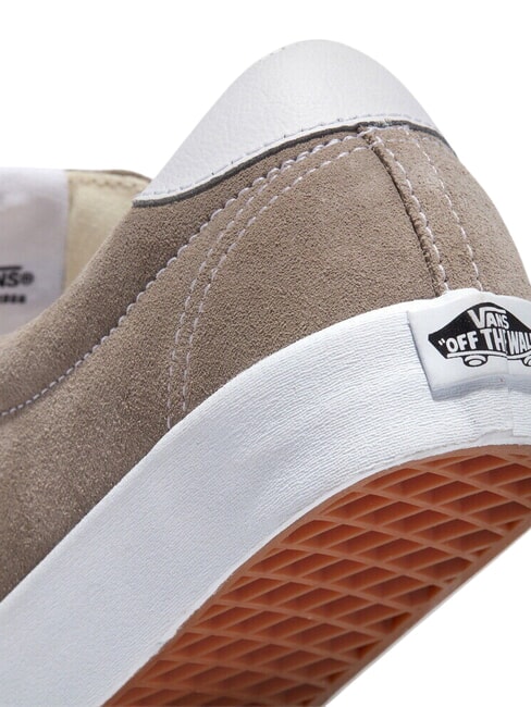 SPORT LOW  Leder-Sneakers Khaki/Wei&szlig; - Schuhe Unisex
