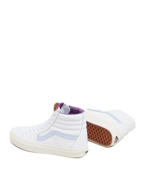 SK8-HI  Leder-Sneakers Premiumleder halogenblau - Schuhe Unisex