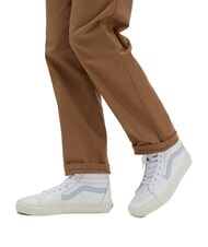 VANS SK8-HI  Leder-Sneakers Premiumleder halogenblau - Schuhe Unisex - 4