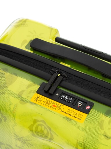 SHARE x BARROW Transparenter Handgepäcktrolley klar gelb - Handgepäck