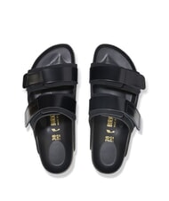 BIRKENSTOCK UJI Slipper-Sandale aus Leder Schwarz - Damenschuhe - 4