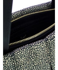 BORBONESE CROISSANT  Umh&auml;ngetasche OP / NATUR / SCHWARZ - Damentaschen - 4