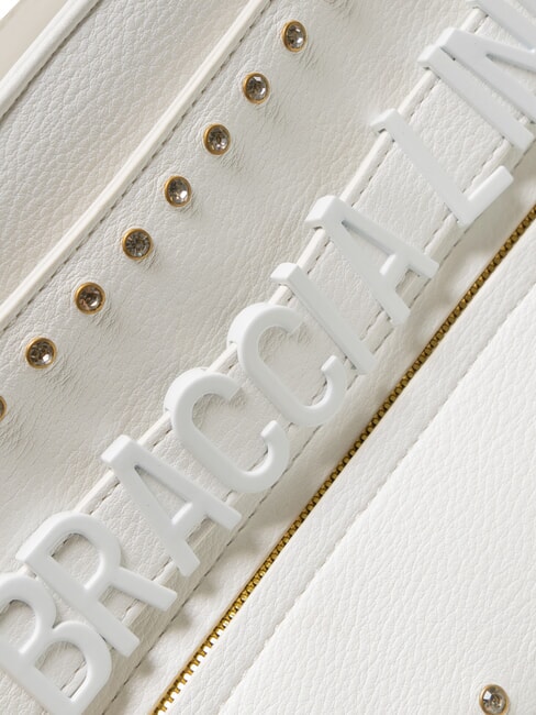 GISELLE Tragetasche mit Metalllogo Weiß - Damentaschen