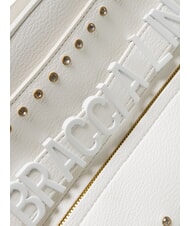 BRACCIALINI GISELLE Tragetasche mit Metalllogo Weiß - Damentaschen - 3