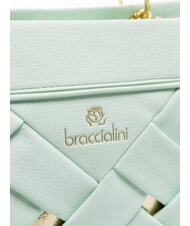 BRACCIALINI ICONS Gewebte Tasche mit Doppelgriffen paradiesisch - Damentaschen - 3