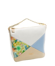 BRACCIALINI NICOLE Patchwork-Umhängetasche aus Leder - Damentaschen