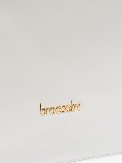 GRETA Umhängetasche aus Leder Weiß - Damentaschen