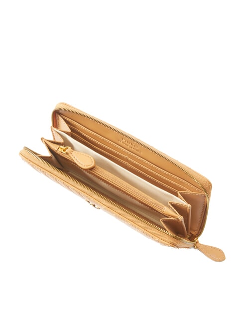 RYDER Ledergeldbörse Nougat-Antikgold - Brieftaschen Damen