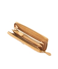 PINKO RYDER Ledergeldbörse Nougat-Antikgold - Brieftaschen Damen - 2