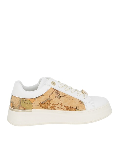 GEO JUNIOR Turnschuhe Weiß / Geo-Beige - Damenschuhe