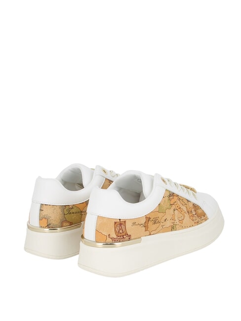 GEO JUNIOR Turnschuhe Weiß / Geo-Beige - Damenschuhe