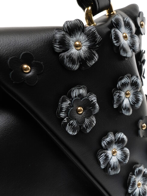 SOFIA  Umhängetasche, Leder Schwarz - Damentaschen