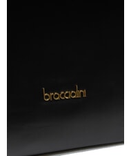 BRACCIALINI NAOMI Umhängetasche aus Leder Schwarz - Damentaschen - 3