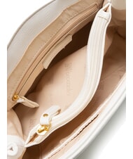 BRACCIALINI GISELLE Wandelbare Tasche mit Klappe Weiß - Damentaschen - 5