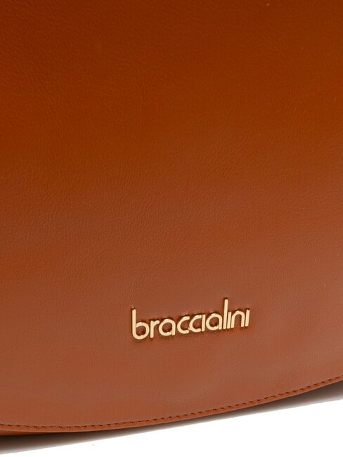 NORA Umhängetasche aus Leder braun - Damentaschen