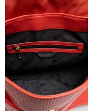 BRACCIALINI NAOMI Umhängetasche aus Leder Rot - Damentaschen - 5